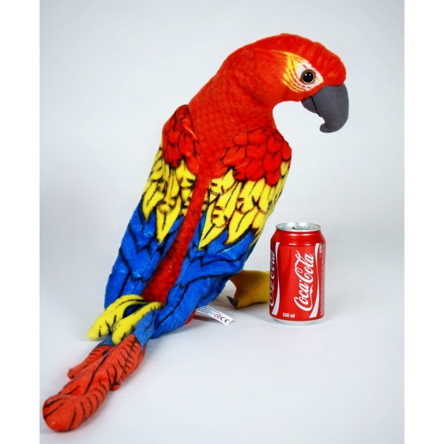 Plyšová papagáj Ara