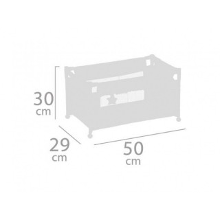 Cestovná postieľka pre bábiky Oceán