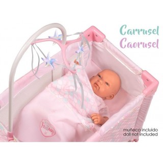 Skladacia postieľka pre bábiky