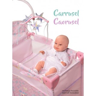 Skladacia postieľka pre bábiky