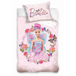 Bavlnené detské obliečky - Barbie