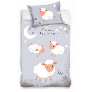 Bavlnené detské obliečky - Sweet Dreams Ovečky