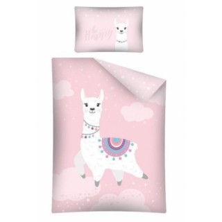 Detské bambusové obliečky Lama