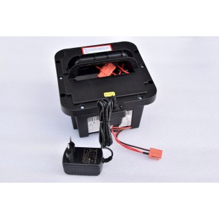 Náhradný box s 2x batériami 12V/7Ah pre  4x4 Hilux, Rover, Lexus s nabíjaním mimo auta