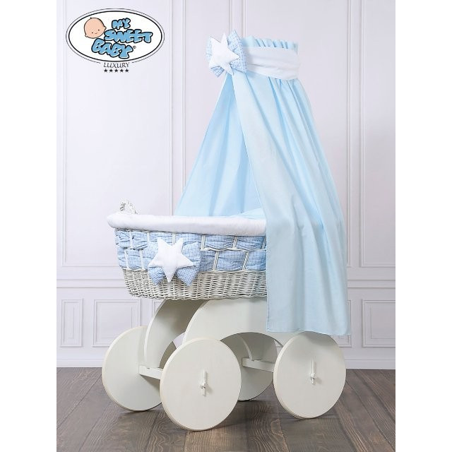 Prútený kôš pre bábätko Luxury HANNAH