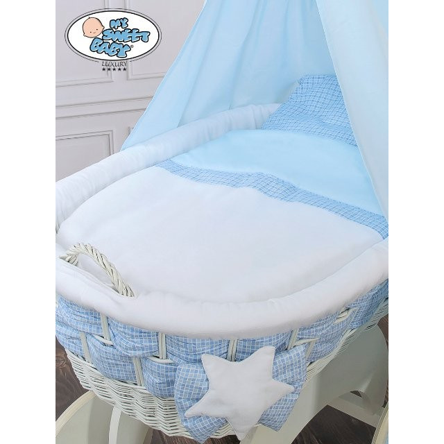 Prútený kôš pre bábätko Luxury HANNAH