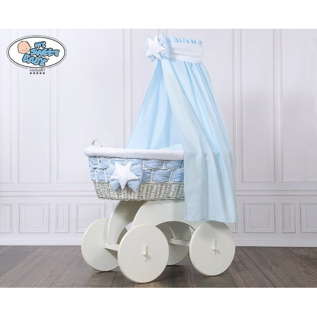 Prútený kôš pre bábätko Luxury HANNAH