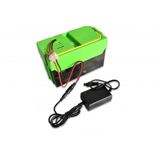 Nabíjačka 24V / 1000mA s LED diódou a nástavcom pre nabíjanie boxu mimo vozidla