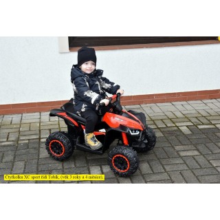 Elektrická štvorkolka C sport s 2.4G, 12V, 2x 45W