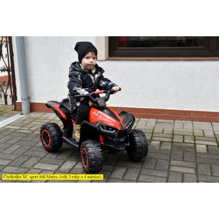 Elektrická štvorkolka C sport s 2.4G, 12V, 2x 45W