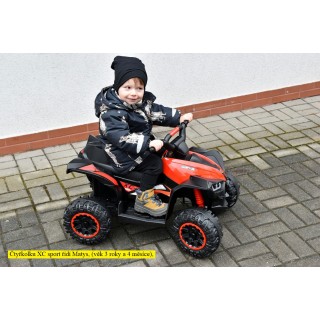 Elektrická štvorkolka C sport s 2.4G, 12V, 2x 45W