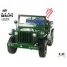 Jeep Willys s 2,4G, 4x4, 3 miestný, macha army