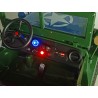 Jeep Willys s 2,4G, 4x4, 3 miestný, macha army
