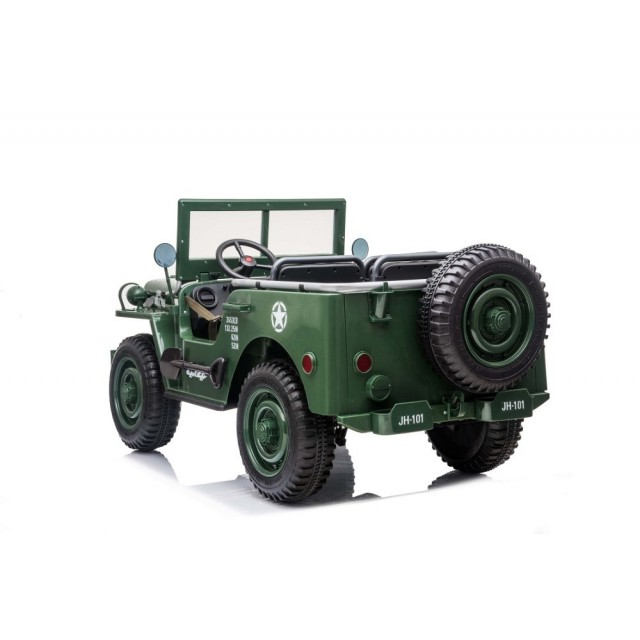 Jeep Willys s 2,4G, 4x4, 3 miestný, macha army