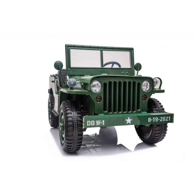 Jeep Willys s 2,4G, 4x4, 3 miestný, macha army
