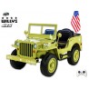 Jeep Willys s 2,4G, 4x4, 3 miestný, macha army