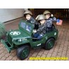 Jeep Willys s 2,4G, 4x4, 3 miestný, macha army