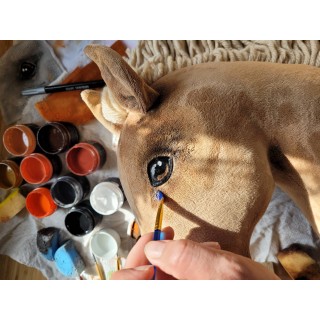 Kôň na palici Hobby Horse Premium - Palomino A4