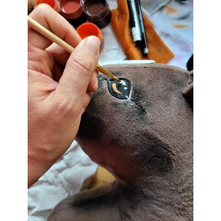 Kôň na palici Hobby Horse Premium - tmavý hnedák A4