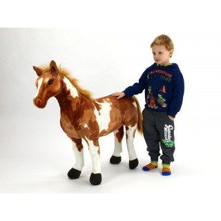 Plyšový koník American paint 65cm