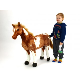 Plyšový koník American paint 65cm
