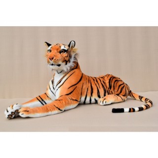 Plyšový tiger ležiaci 170cm