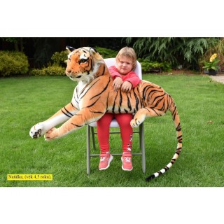 Plyšový tiger ležiaci 170cm