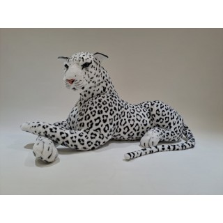 Plyšový leopard snežný