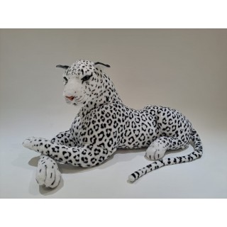 Plyšový leopard snežný