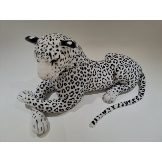Plyšový leopard snežný
