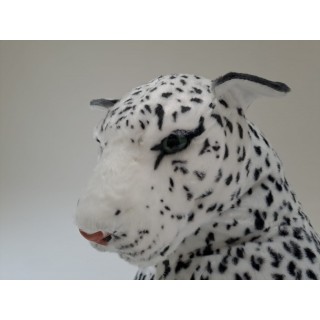 Plyšový leopard snežný