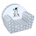 Detské kreslo Zebra