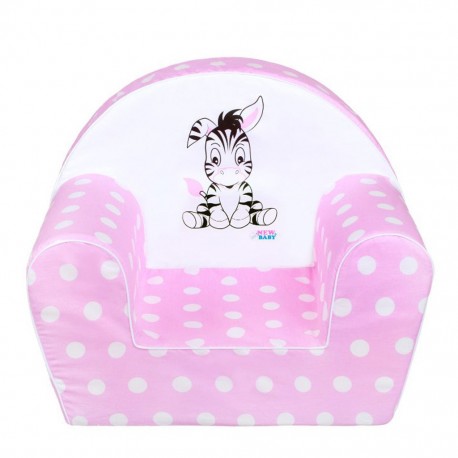 Detské kreslo Zebra