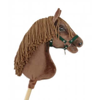 Koník na palici Hobby Horse Premium gaštanový