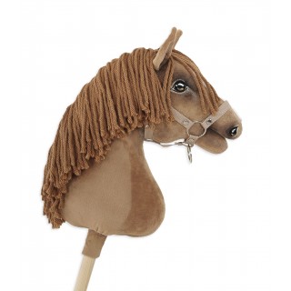 Koník na palici Hobby Horse Premium jasne gaštanový