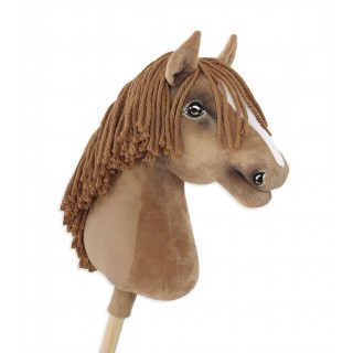 Koník na palici Hobby Horse Premium jasne gaštanový