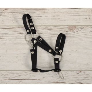 Nastaviteľná ohlávka pre Hobby Horse A3 - čierna