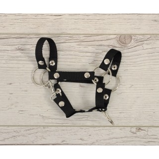 Nastaviteľná ohlávka pre Hobby Horse A4 - čierna