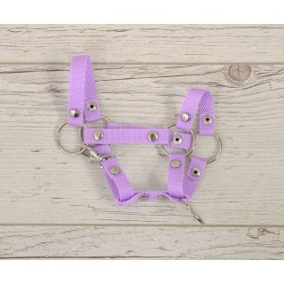 Nastaviteľná ohlávka pre Hobby Horse A4 - fialová