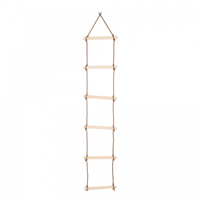 Drevený rebrík Dve deti