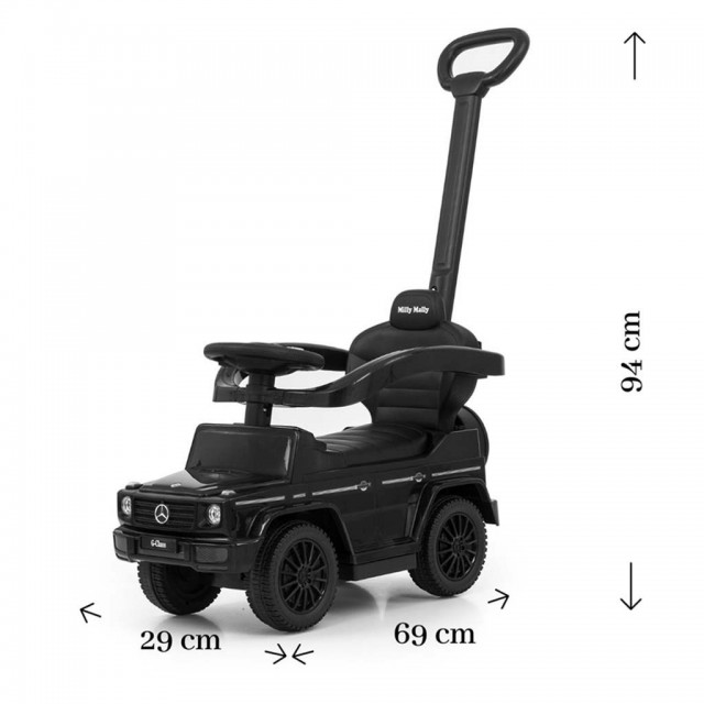 Detské odrážadlo s vodiacou tyčou MERCEDES G350d