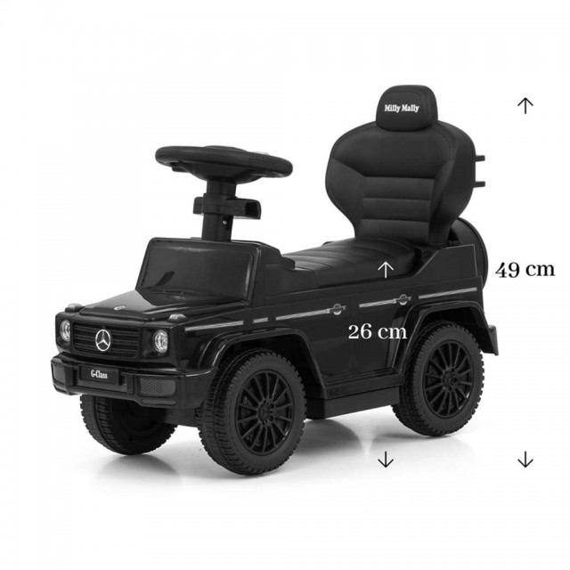 Detské odrážadlo s vodiacou tyčou MERCEDES G350d