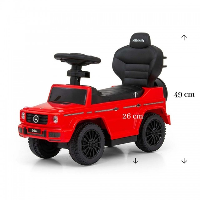 Detské odrážadlo s vodiacou tyčou MERCEDES G350d