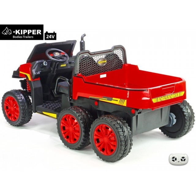 Kipper s výklopnou korbou, 24V, 4x 200W