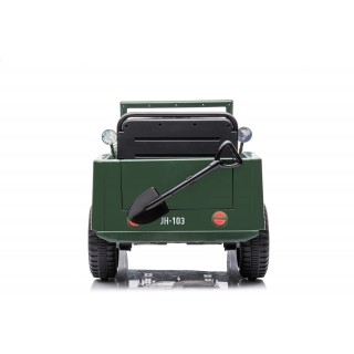 Jeep Willys s 2,4G, 4x4, 1 miestný, green army