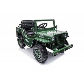 Jeep Willys s 2,4G, 4x4, 1 miestný, green army