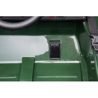 Jeep Willys s 2,4G, 4x4, 1 miestný, green army