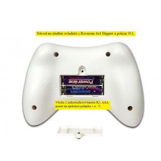 Elektrické SUV Rover Happer 4x4 s 2.4G