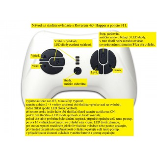 Elektrické SUV Rover Happer 4x4 s 2.4G