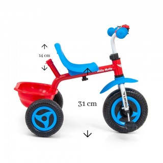 Detská trojkolka Milly Mally Boby TURBO